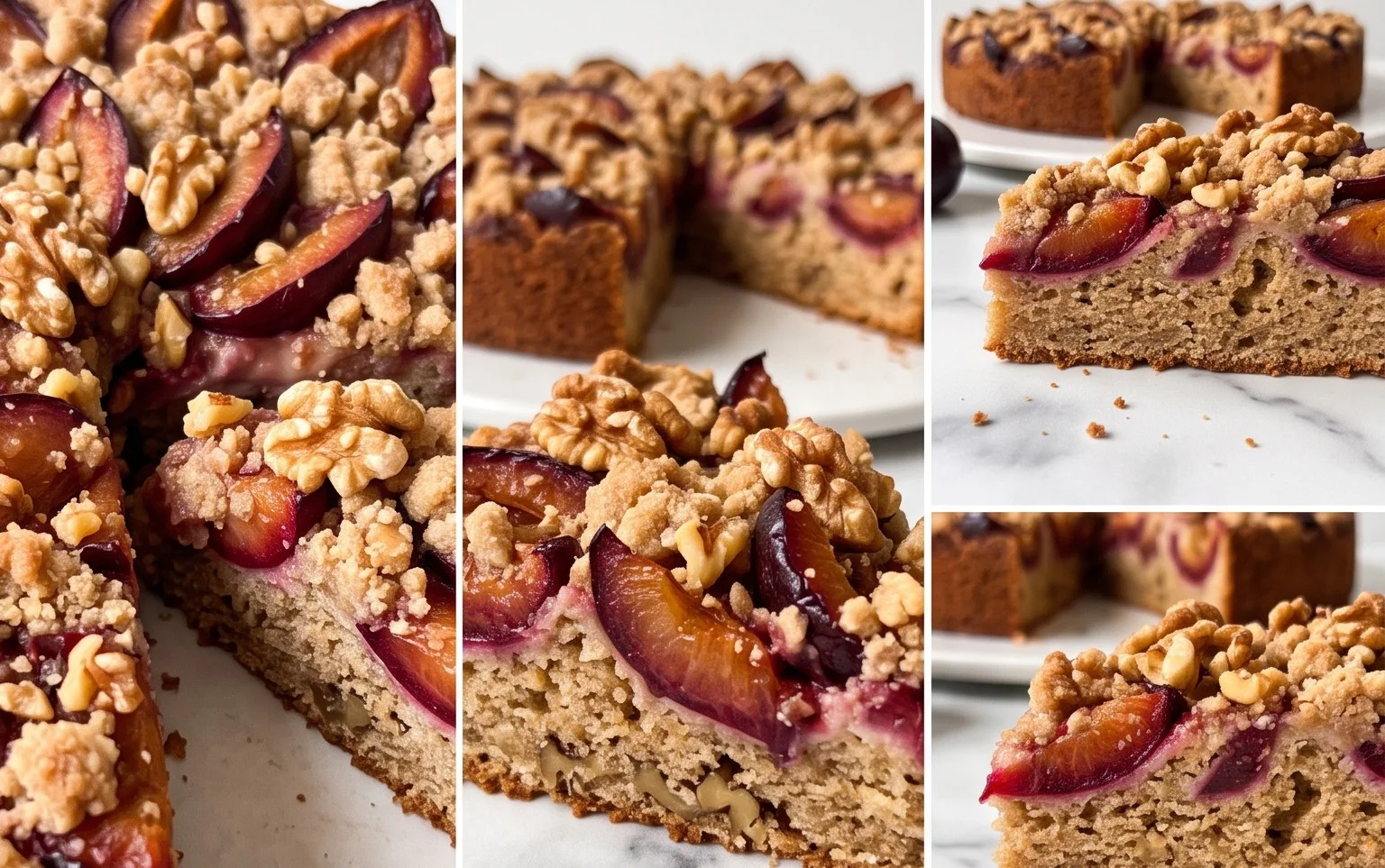 Saftiger Zwetschgen-Nuss-Kuchen: Herbstlicher Genuss!